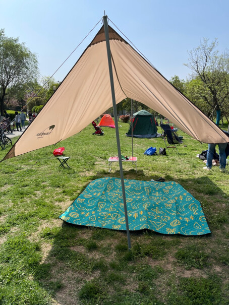 帐篷-垫子挪客4-6人多人天幕户外露营野营防雨防晒遮阳棚好不好,深度剖析测评质量好不好！