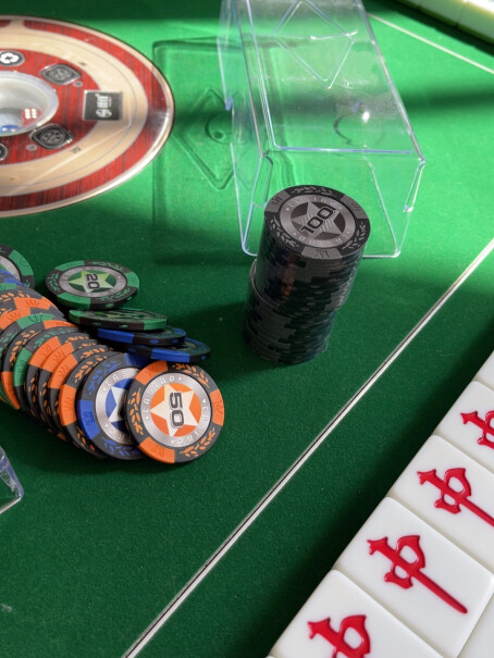 筹码御圣德州扑克筹码套装多面值双色筹码币良心点评配置区别,功能介绍？