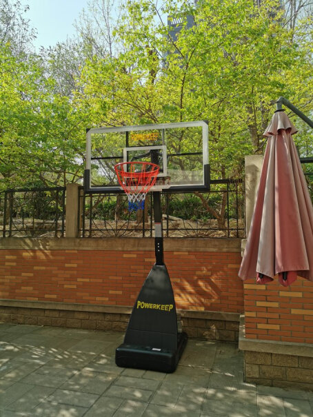 篮球架Powerkeep成人篮球架子户外可扣篮可升降可移动好不好,详细评测报告？