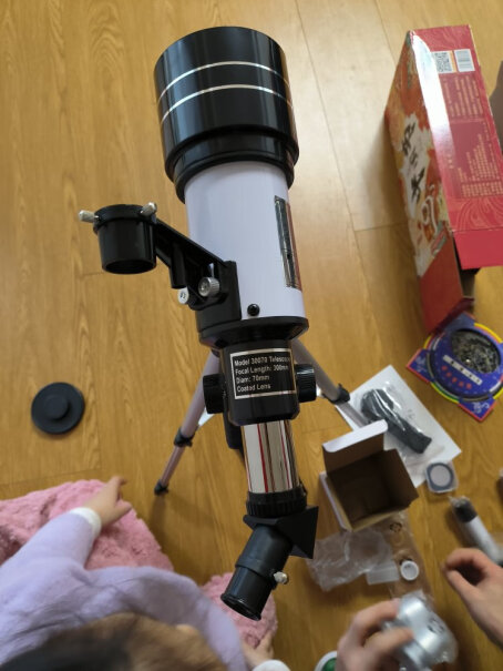 盈佳天文望远镜儿童玩具专业观星套装说明书在哪里？
