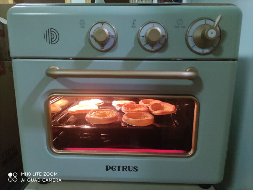 柏翠petrus空气炸锅烤箱一体机20L小型家用温差大么？