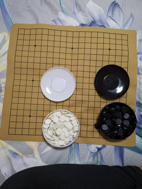 围棋赢八围棋五子棋套装皮革棋盘围棋棋子成人儿童初学者入门游戏棋好用吗？网友点评？