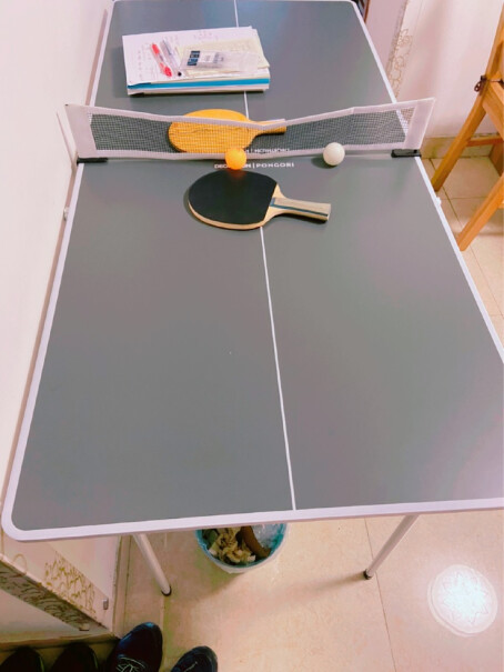 迪卡侬乒乓球桌家用可折叠小型室内儿童家庭乒乓球台TAT小桌子请问，乒乓球桌重吗？上下楼搬，方便吗？