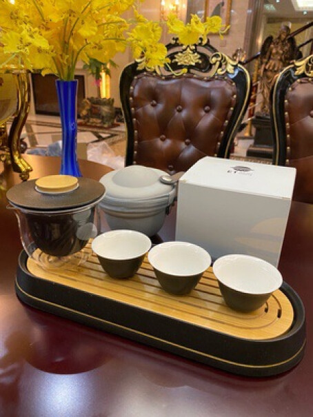 旅行茶具南山先生快客杯陶瓷一壶三杯旅行茶具套装茶杯盖碗便携包买前必看,怎么样？