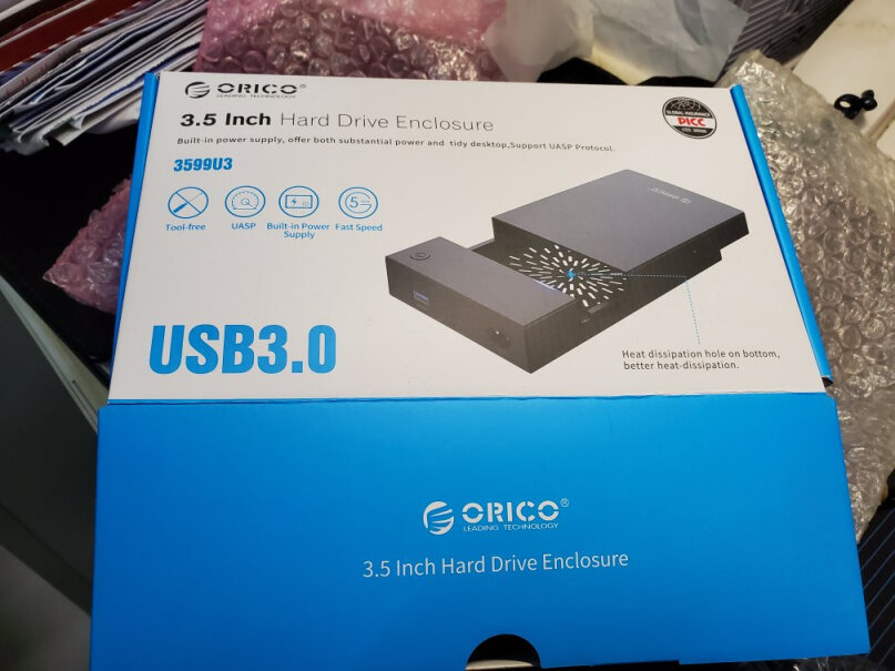 硬盘盒奥睿科（ORICO）3.5移动硬盘盒USB3.0-3599U3优缺点分析测评,怎么样入手更具性价比！