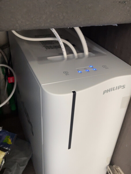飞利浦小方盒SRO500净水器厨房家用直饮RO反渗透纯水机怎么连接wifi