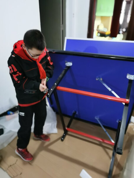 健伦乒乓球桌室内家用可折叠标准移动乒乓球台户外你好，我是河南省信阳市，年内能到货吗？