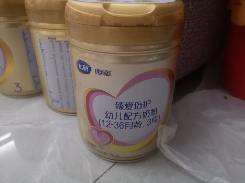 铁蛋白飞鹤臻爱倍护飞帆1236900罐乳我想问问大家买的奶粉是从哪里发货的呀？