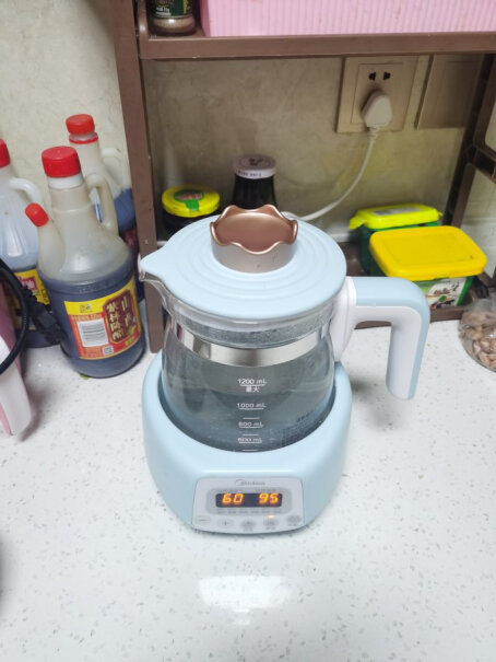 美的婴儿恒温水壶调奶器热奶器1.2L我想把水加热到80度。不沸腾。到度数就停止。行吗？