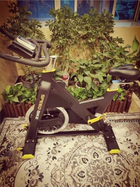 麦瑞克动感单车健身房静音健身车静音家用动感单车运动健身器材飞轮是什么材质？