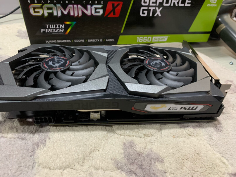 「MSI GTX1660万图师」。新显卡出来 现在1660s怎么不降反涨价？这显卡比我去年买的时候整整贵了1000人民币？