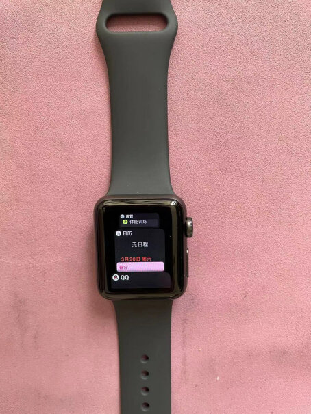 苹果Watch S3 商务灰蓝牙手表可以接听电话吗？