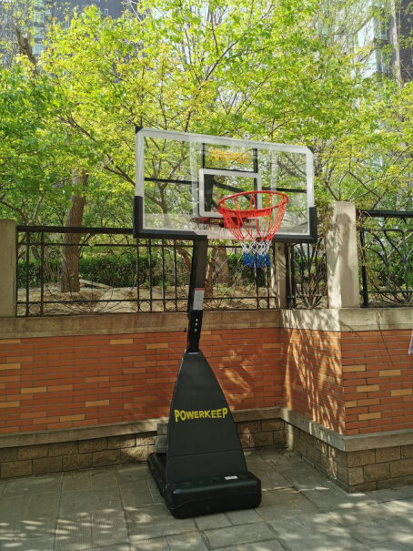 篮球架Powerkeep成人篮球架子户外可扣篮可升降可移动好不好,详细评测报告？