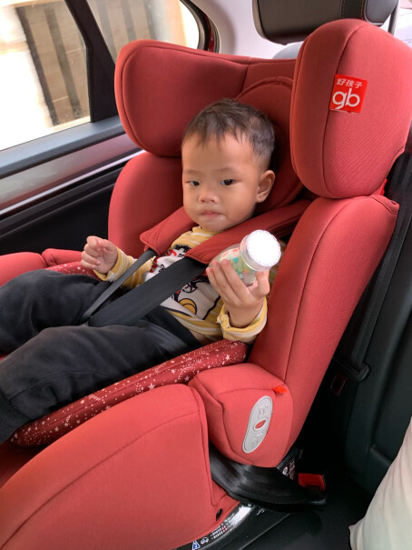 gb好孩子高速汽车儿童安全座椅欧标ISOFIX系统没有ISOFIX的车 只用车上安全带固定安全么？