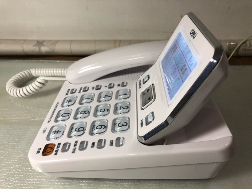 电话机得力（deli电话机座机固定电话优缺点分析测评,使用情况？