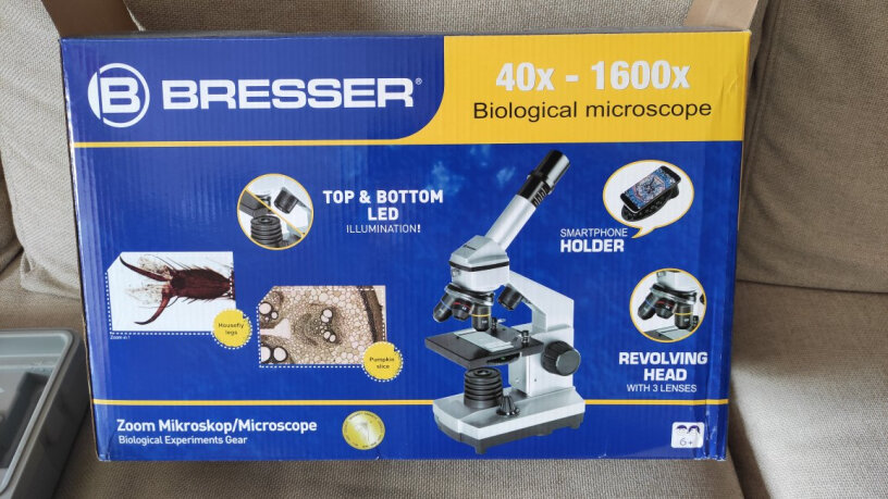 宝视德bresser这款显微镜是从德国整机进口的吗？