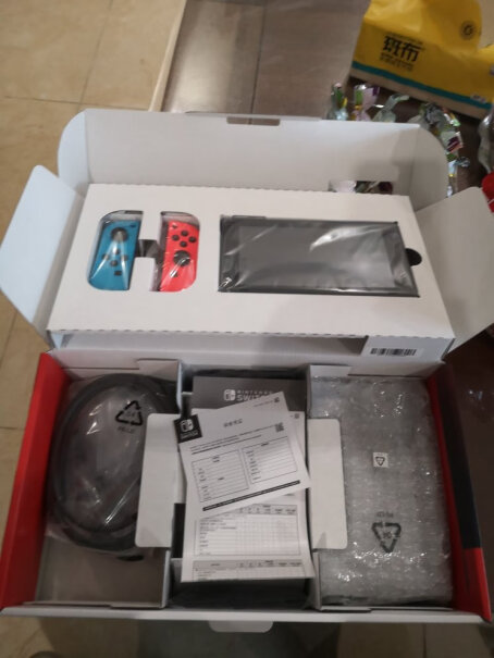马力欧京东特别礼盒Nintendo全新的带塑封包装么？