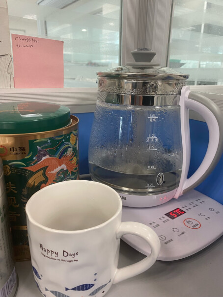 茶壶1.5L电水壶煮茶煎药九阳药膳茶具清洗方便吗？