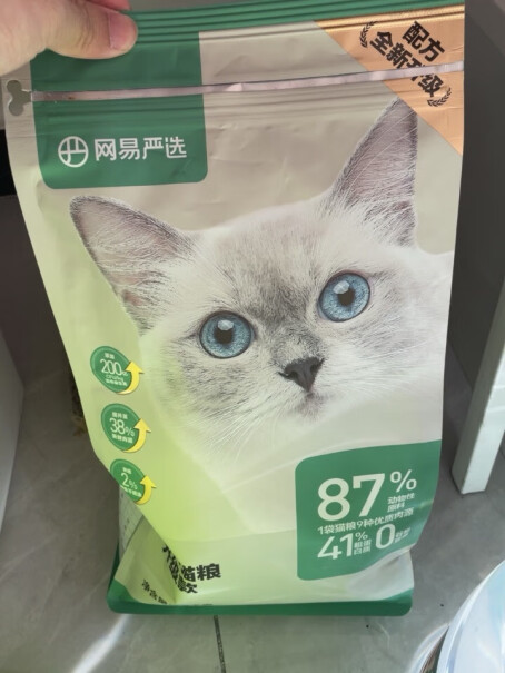 网易严选全价猫粮 宠物主粮 幼猫成猫食品幼猫能吃吗？