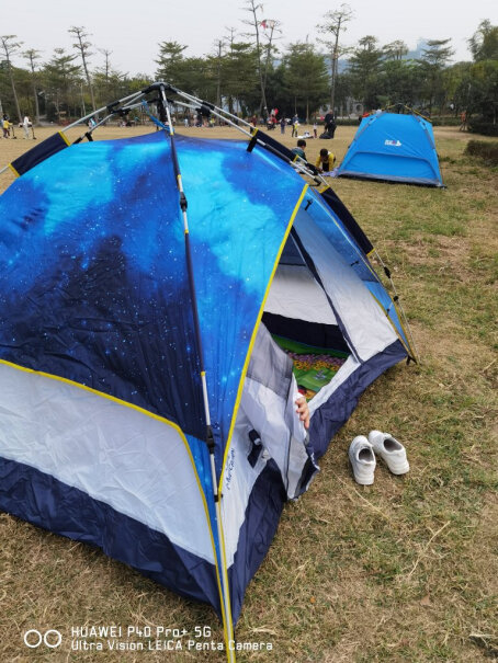 帐篷-垫子骆驼帐篷户外3-4人自动全双层防雨评测真的很坑吗？究竟合不合格？