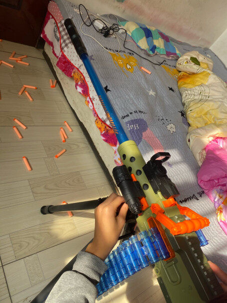 软弹枪kidsdeer儿童玩具枪8-12使用两个月反馈！可以入手吗？