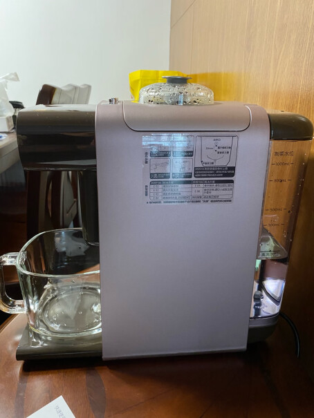 九阳豆浆机家用全自动辅食机怎么接入水呢？