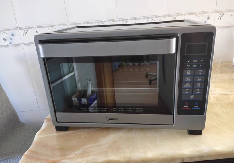 美的烤箱32L家用多功能电烤箱T4-L326F屏幕有E01是什么意思啊？