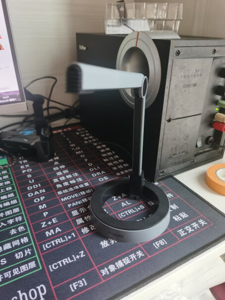 飞利浦电脑麦克风SHM1000玩游戏麦克风放桌子上开语音队友有没有反应键盘声太大的？