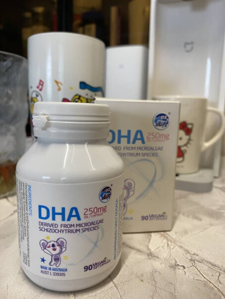 DHA澳乐乳儿童DHA藻油胶囊90粒*1瓶真的好吗！评测值得买吗？