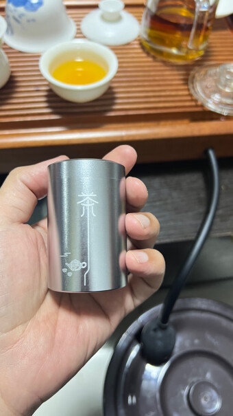 京适茶叶罐便携小茶罐「太空银」 60ml使用舒适度如何？最新款评测？