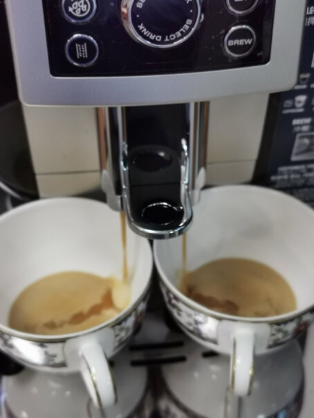 Delonghi德龙进口家用双锅炉咖啡机油脂厚么？