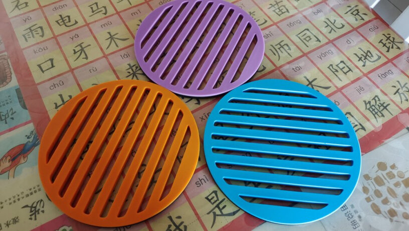 双枪合金硅胶隔热垫锅垫碗垫盘子垫餐垫为啥我喜欢硅胶面朝上用，你们呢？