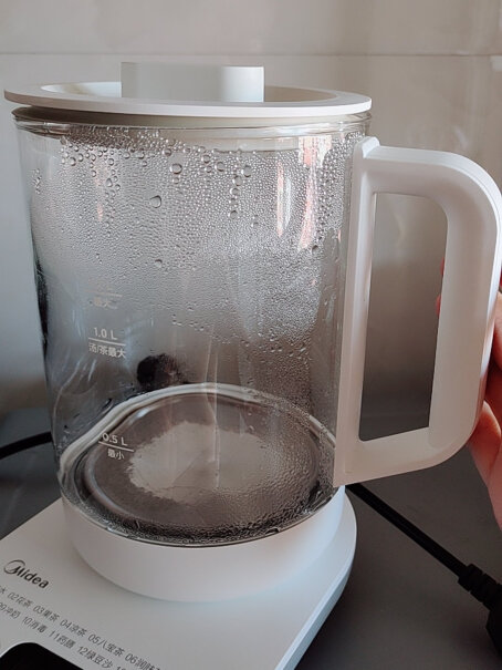 美的养生壶煮茶器煮茶壶是高硼玻璃吗？