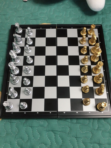 国际象棋友邦UB国际象棋磁石象棋棋盘3810A金银色棋子哪个性价比高、质量更好,来看看买家说法？