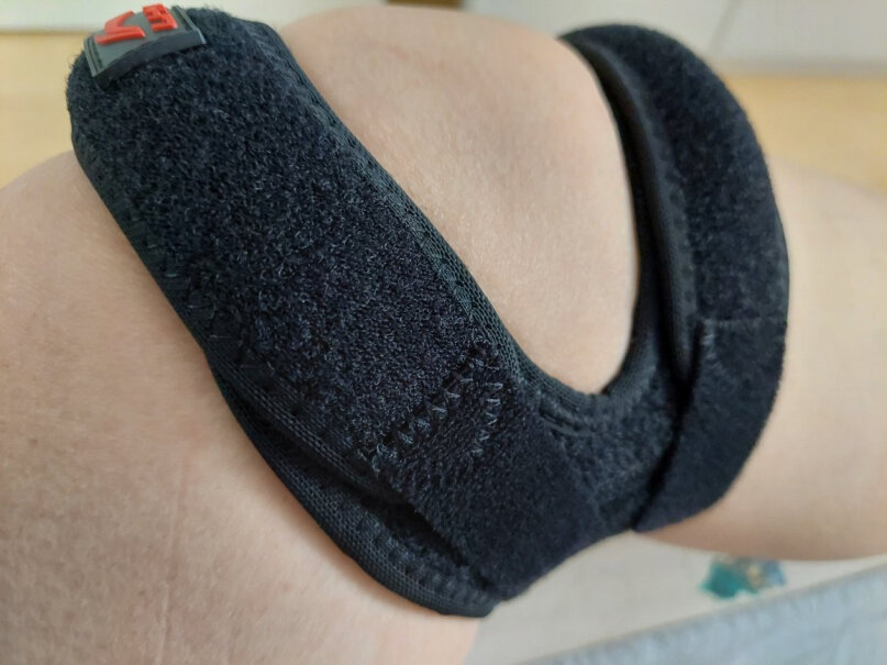 李宁髌骨带运动护膝护具固定式加压半月板保护髌腱护膝护腿爬山管用吗？