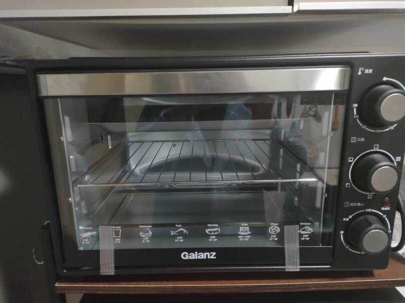 格兰仕电烤箱家用烘焙烤箱32升有没有用这个烤箱做个牛扎糖没有？