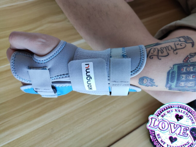 护腕日本康慕护腕手腕骨折固定夹板详细评测报告,怎么样入手更具性价比！