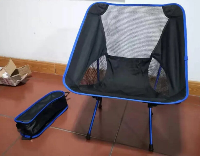 野餐用品牧高笛户外折叠椅便携易收纳月亮椅露营沙滩透气靠背椅哪个性价比高、质量更好,值得买吗？