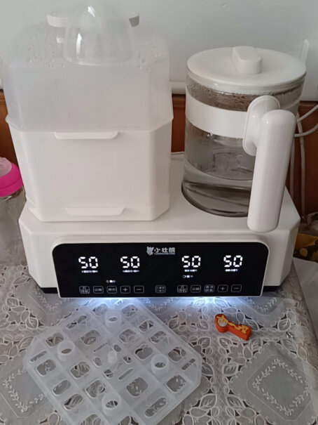 小壮熊婴儿恒温调奶器这个是不是煮沸到100℃后，等到降到45℃才能跟宝宝冲奶啊？