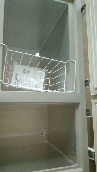美菱MELING278升商用家用冰柜你们冷藏柜里有没有结冰的现象？