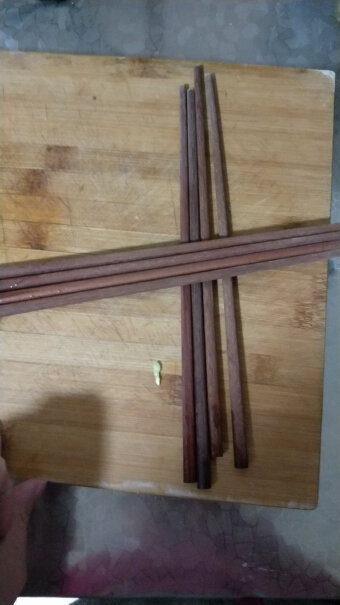 筷子双枪筷子10双装原木铁木筷子家用实木筷子套装大家真实看法解读,入手评测到底要不要买！