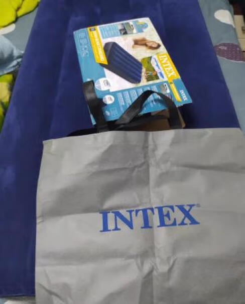 INTEX线拉款64731充气床垫露营气垫床户外防潮垫怎么充气？
