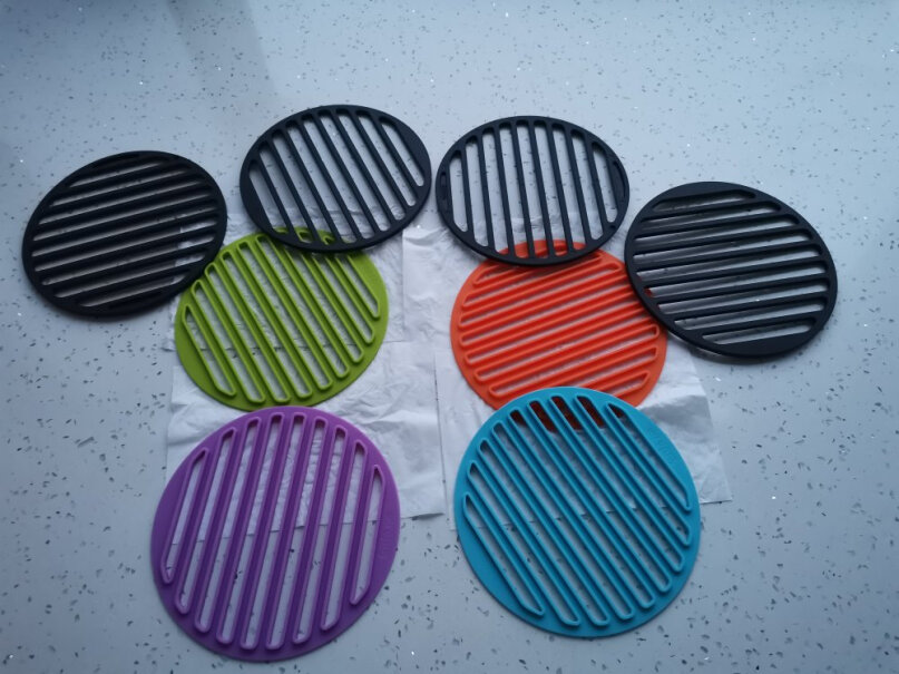 厨房DIY-小工具双枪合金硅胶隔热垫锅垫碗垫盘子垫餐垫到底要怎么选择,优缺点质量分析参考！