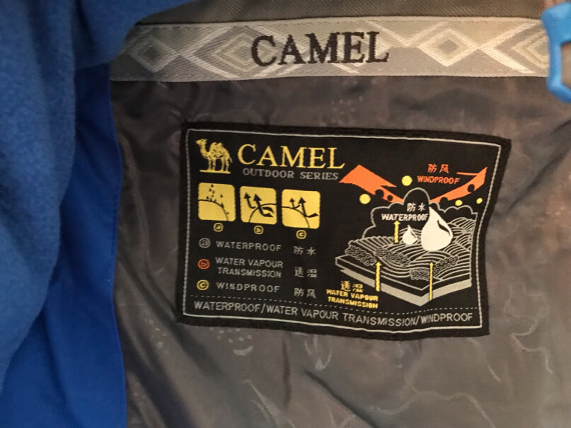 骆驼CAMEL户外冲锋衣身高155体重115穿多大码的？