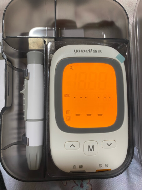 鱼跃GU200有没有鱼跃血糖尿酸测试仪的说明书？