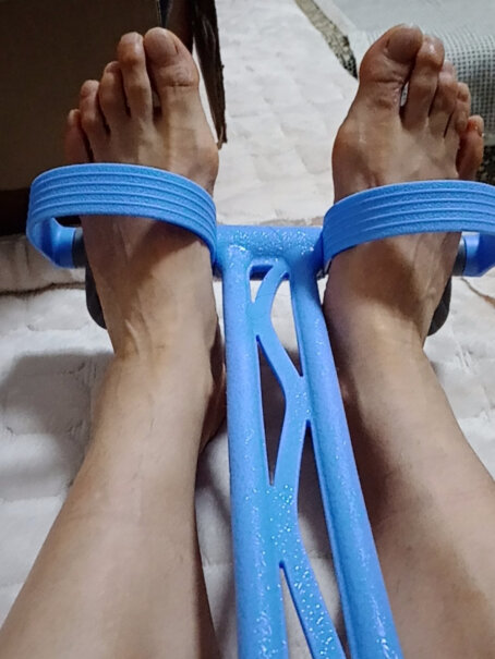 Keep多功能脚蹬拉力器健身拉伸带器材家用多功能弹力绳做仰卧起坐好用吗？