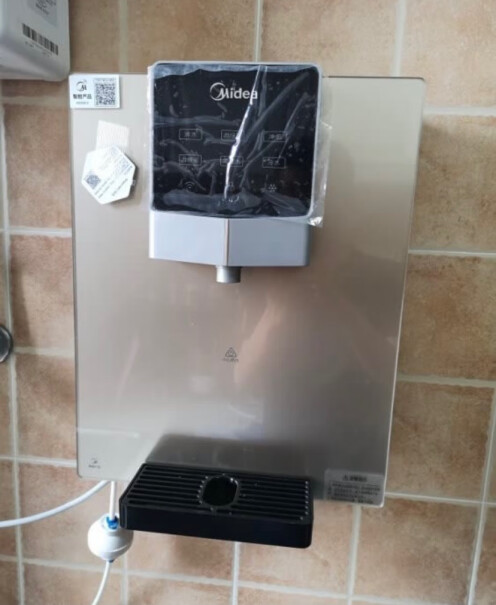 美的饮水机即热式管线机不配厨下净水器可以用吗？
