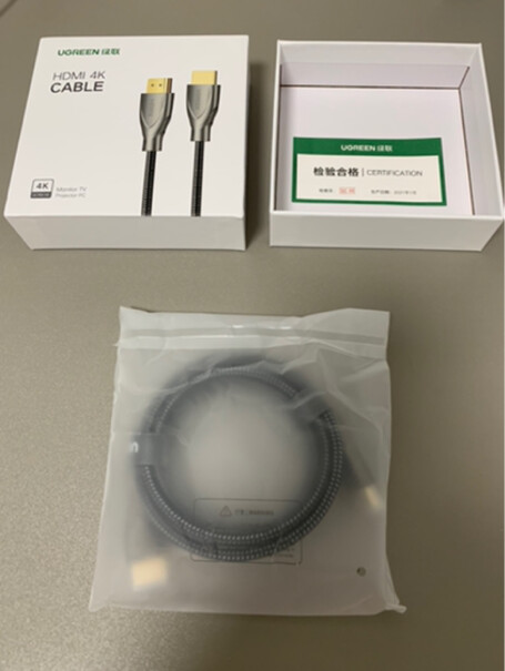 绿联HDMI线2.0版4K高清线1米小米air13.3支持吗？