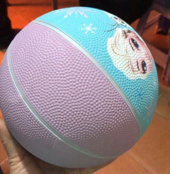 迪士尼皮球儿童篮球3号5号宝宝拍拍球幼儿园专用球足球玩具球类5号球的直径是多少？