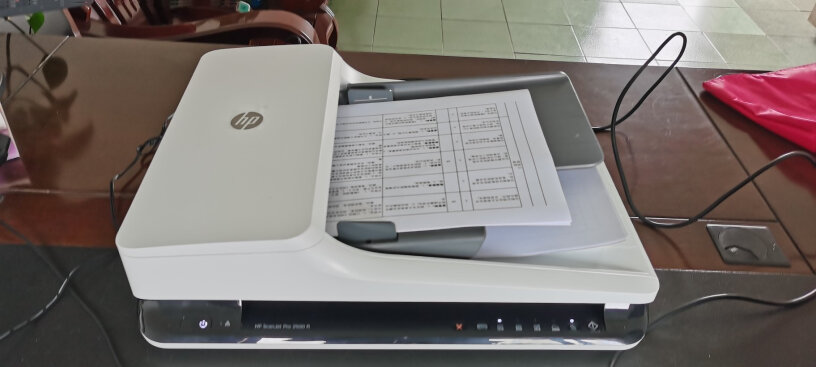 惠普HP2500f1平板馈纸式扫描仪高速扫描可以单独扫照片不？